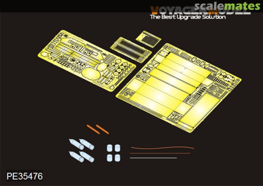 Contents s.IG.33 auf Fgst.Pz.Kpfw.III (Sfl.) Basic Set PE35476 Voyager Model