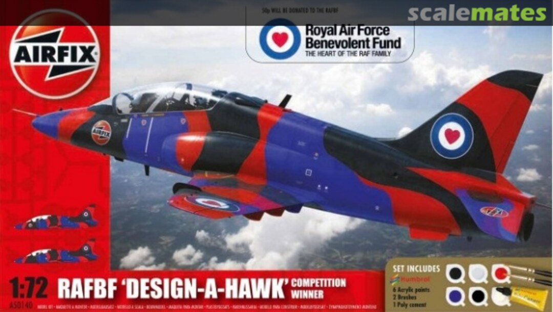 Boxart RAFBF 'Design-A-Hawk' Competition Winner A50140 Airfix