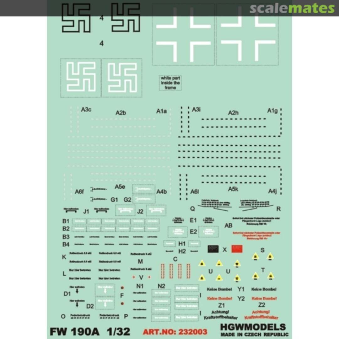 Boxart Fw 190A 232003 HGW Models