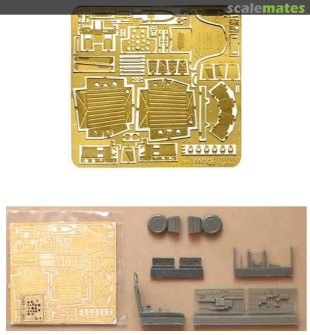 Boxart P-40B/C Tomahawk Mk.IIA/B cockpit and detail set AMLA48002 AML