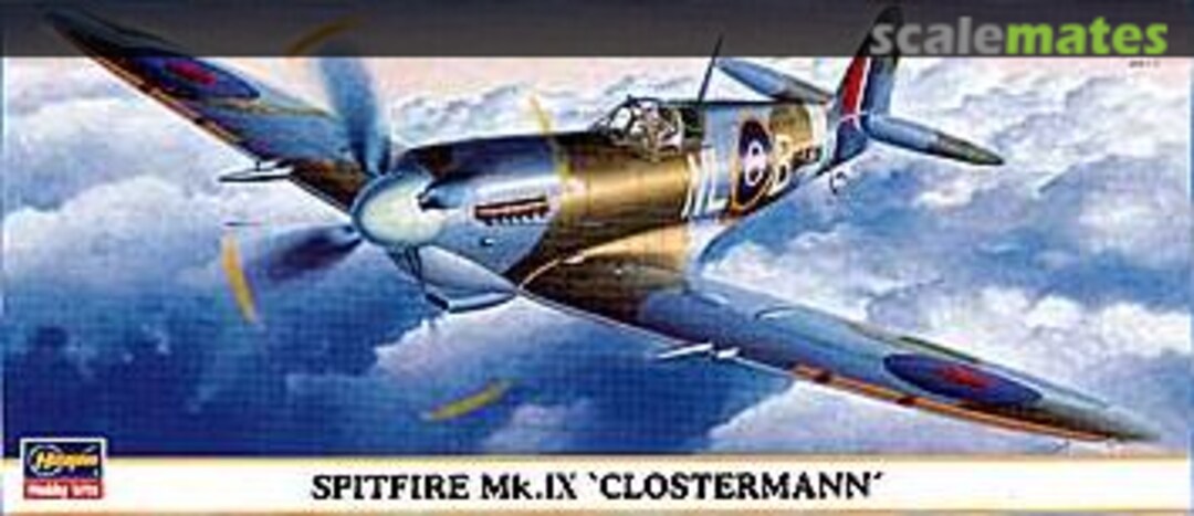 Boxart Spitfire Mk.IX 'Clostermann' 00261 Hasegawa