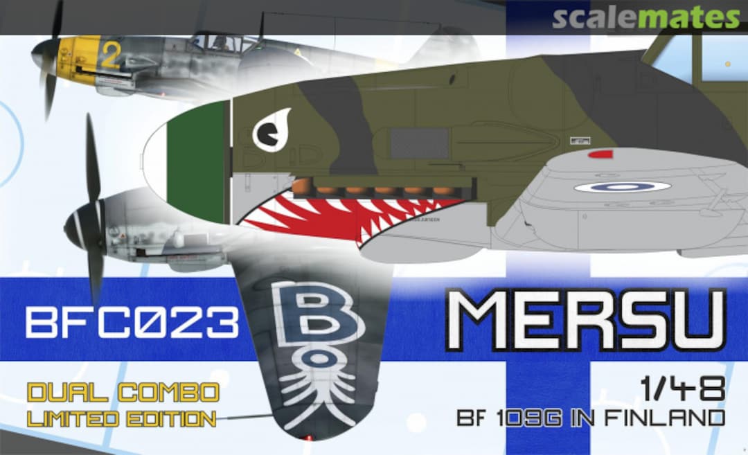 Boxart Mersu / Bf 109G in Finland (G-6) BFC023 Eduard