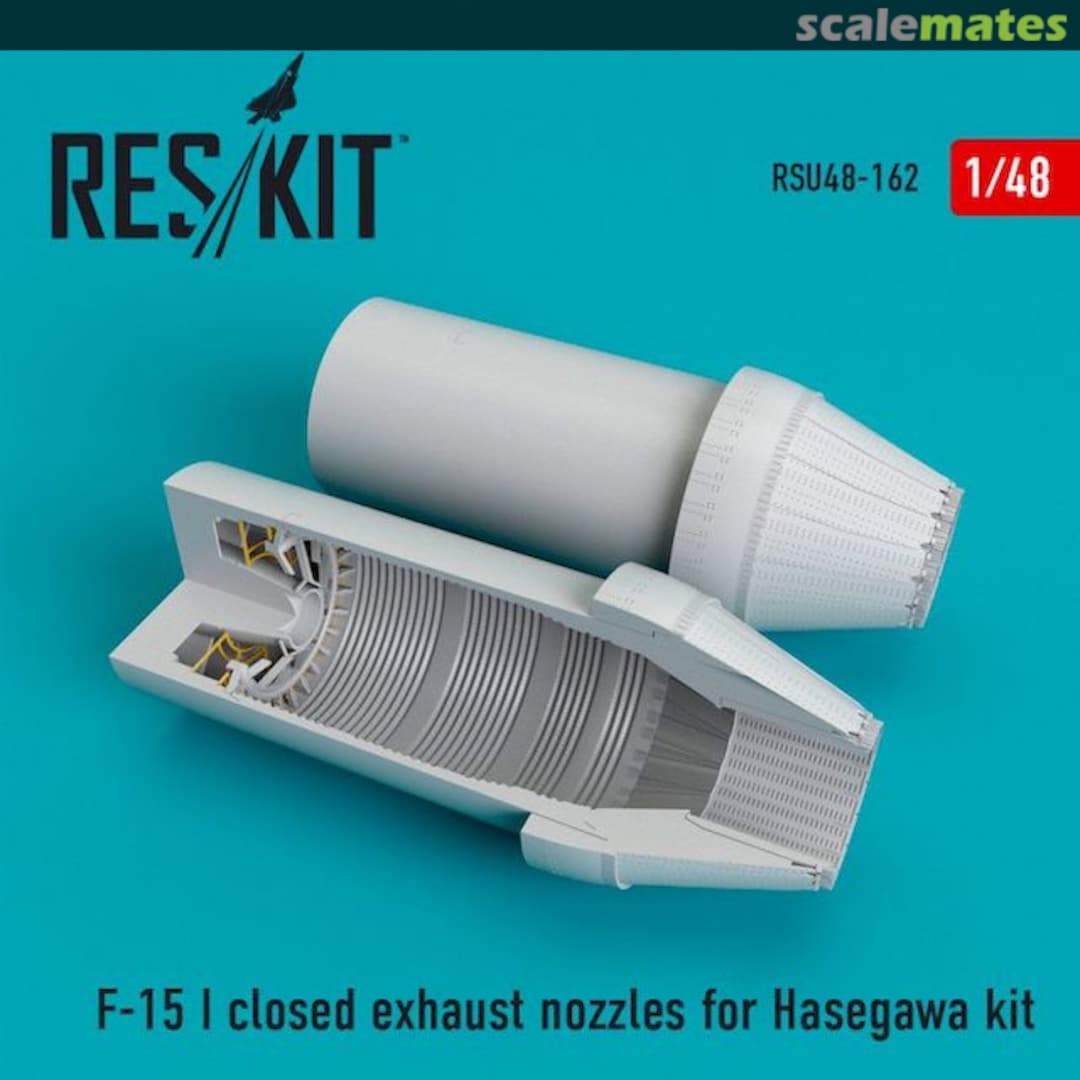 Boxart F-15I - closed exhaust nozzles RSU48-0162 ResKit