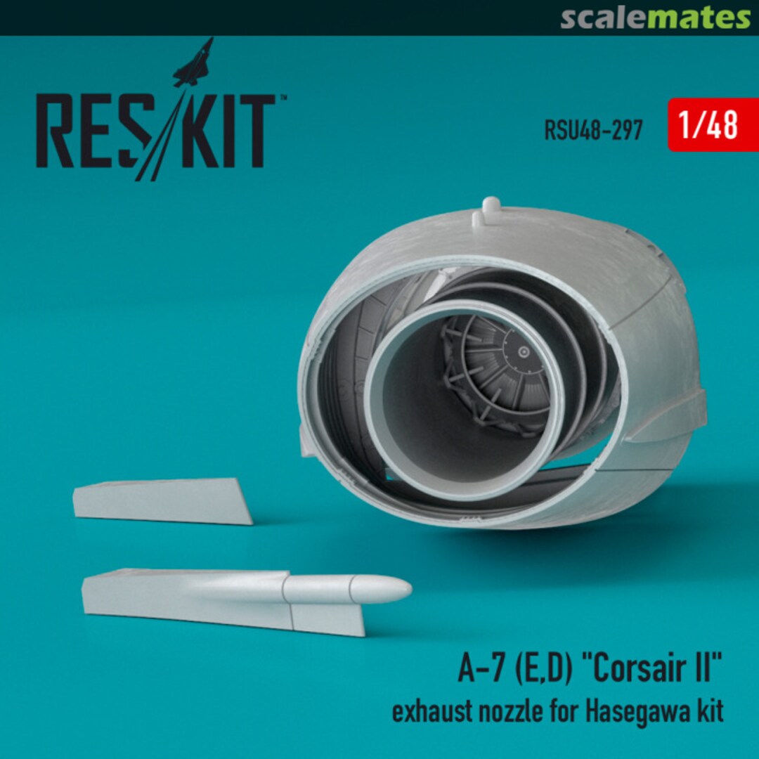 Boxart A-7 (E,D) Corsair II - Exhaust Nozzle RSU48-0297 ResKit