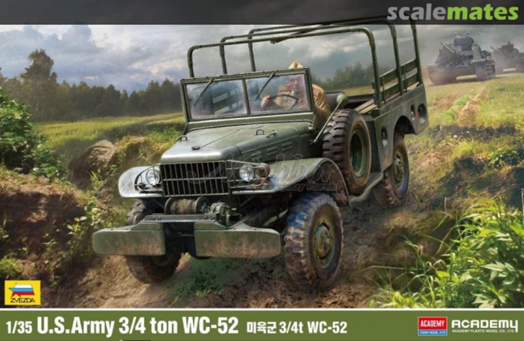 Boxart 3/4 ton WC-52 13564 Academy