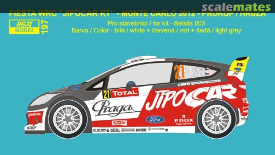 Boxart Ford Fiesta WRC 197 REJI Model