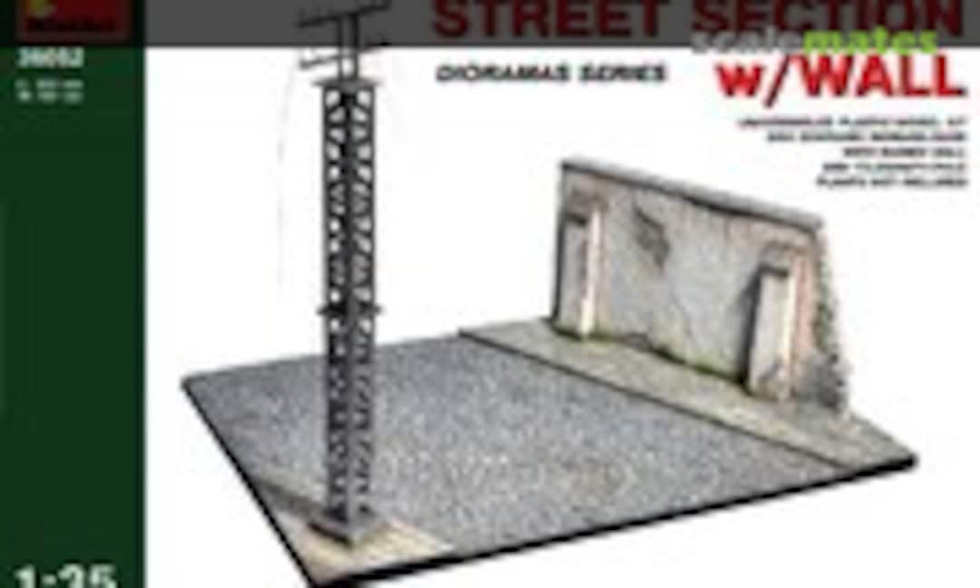 1:35 Street section w/wall (MiniArt 36052)