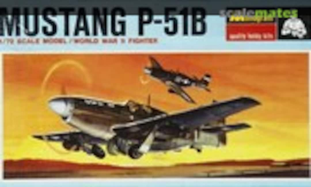 1:72 Mustang P-51B (Monogram PA143)