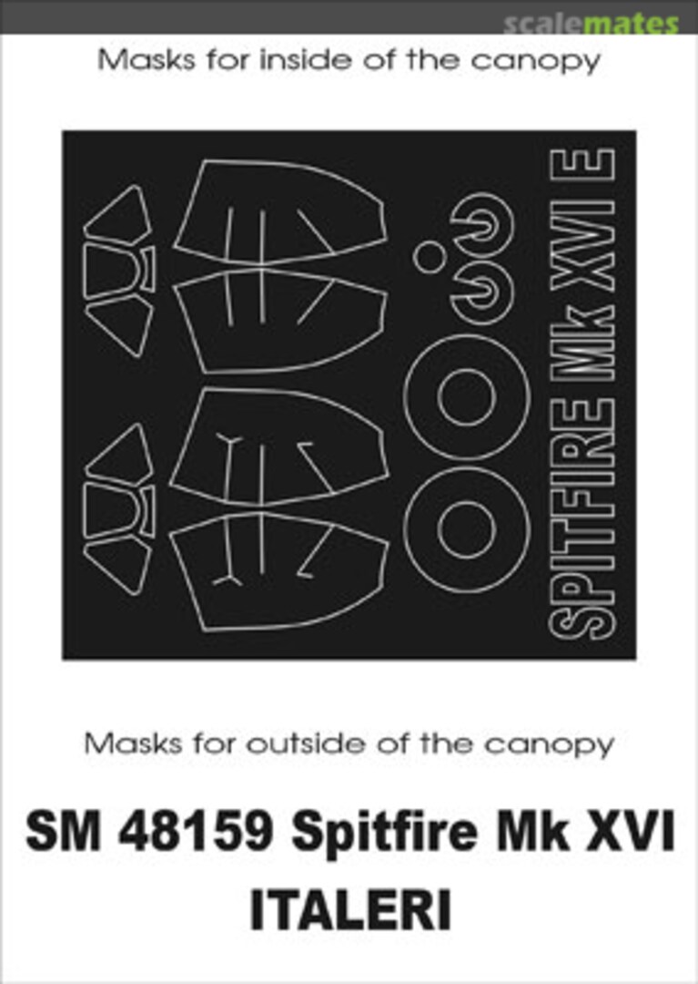 Boxart Spitfire Mk.XVI SM48159 Montex