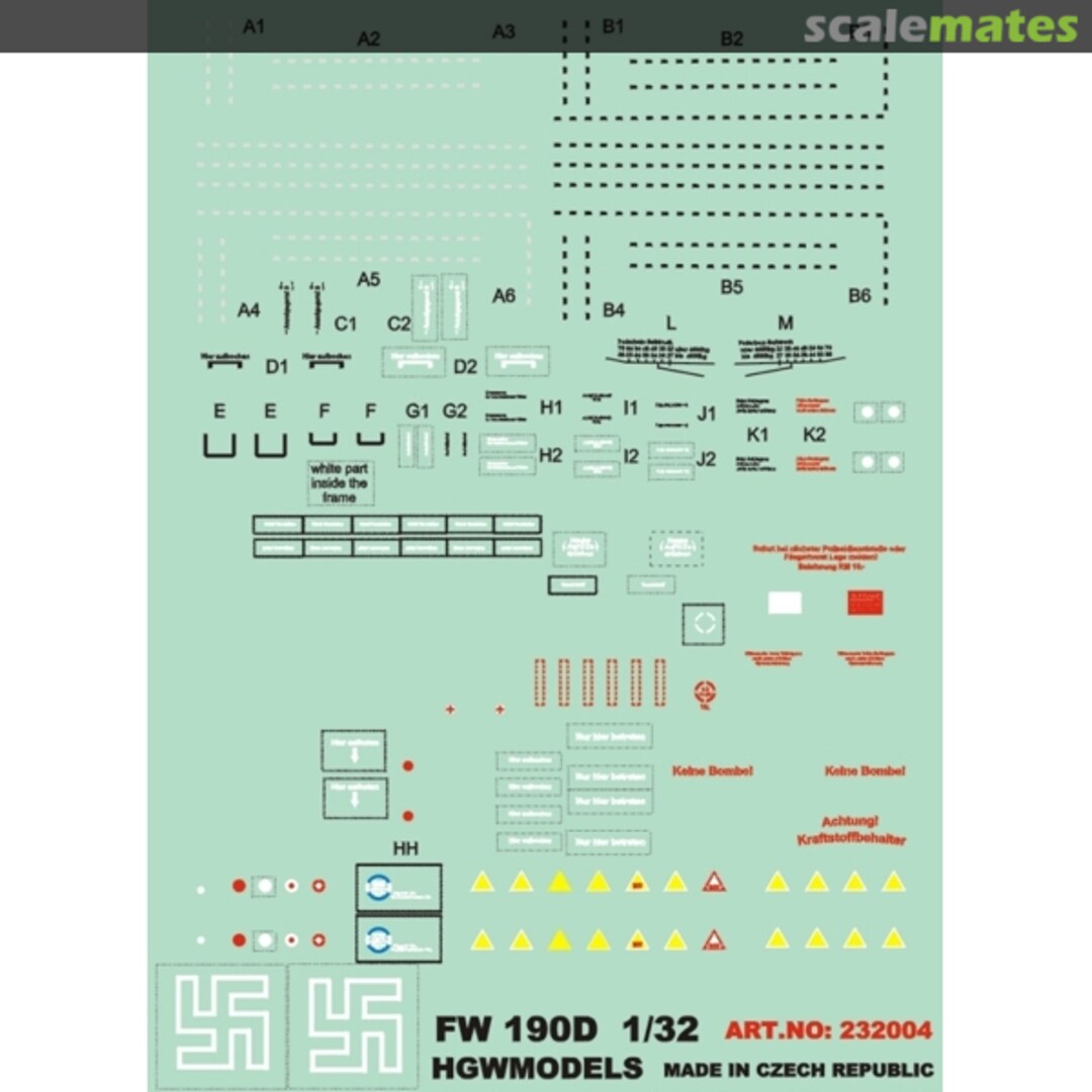 Boxart Fw 190D 232004 HGW Models