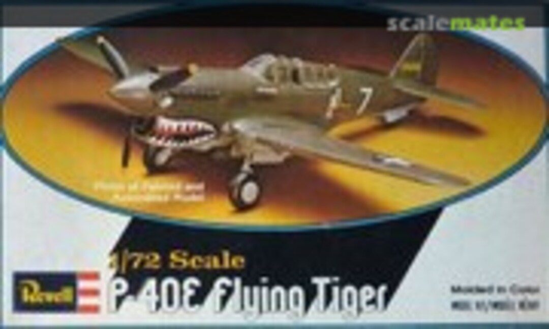 1:72 P-40E Flying Tiger (Revell H-46)