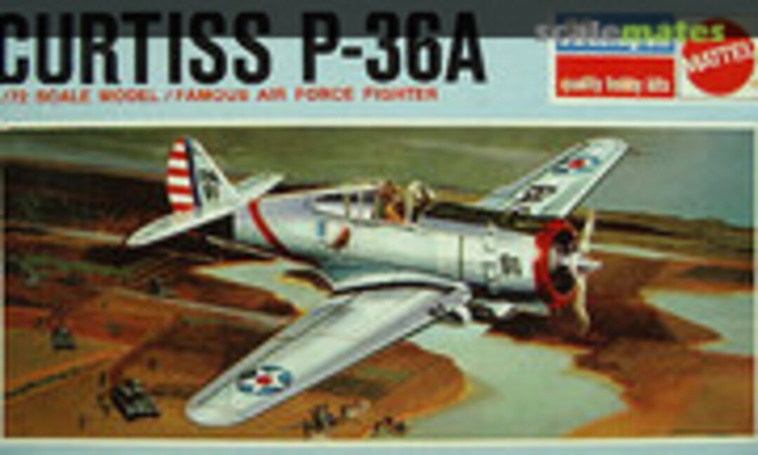 1:72 Curtiss P-36A (Monogram/Mattel 6790)