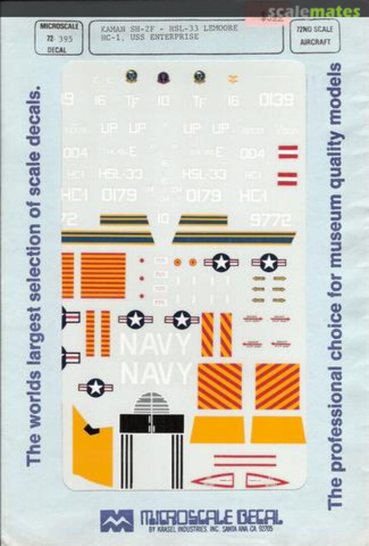 Boxart Kaman SH-2F Seasprite 72-395 Microscale