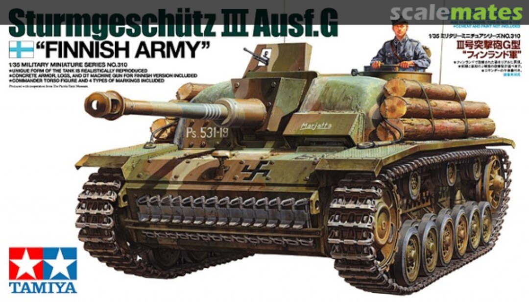 Boxart Sturmgeschütz III Ausf.G 35310 Tamiya