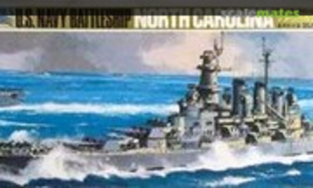 1:700 U.S. Navy Battleship North Carolina (Aoshima WL.B105)