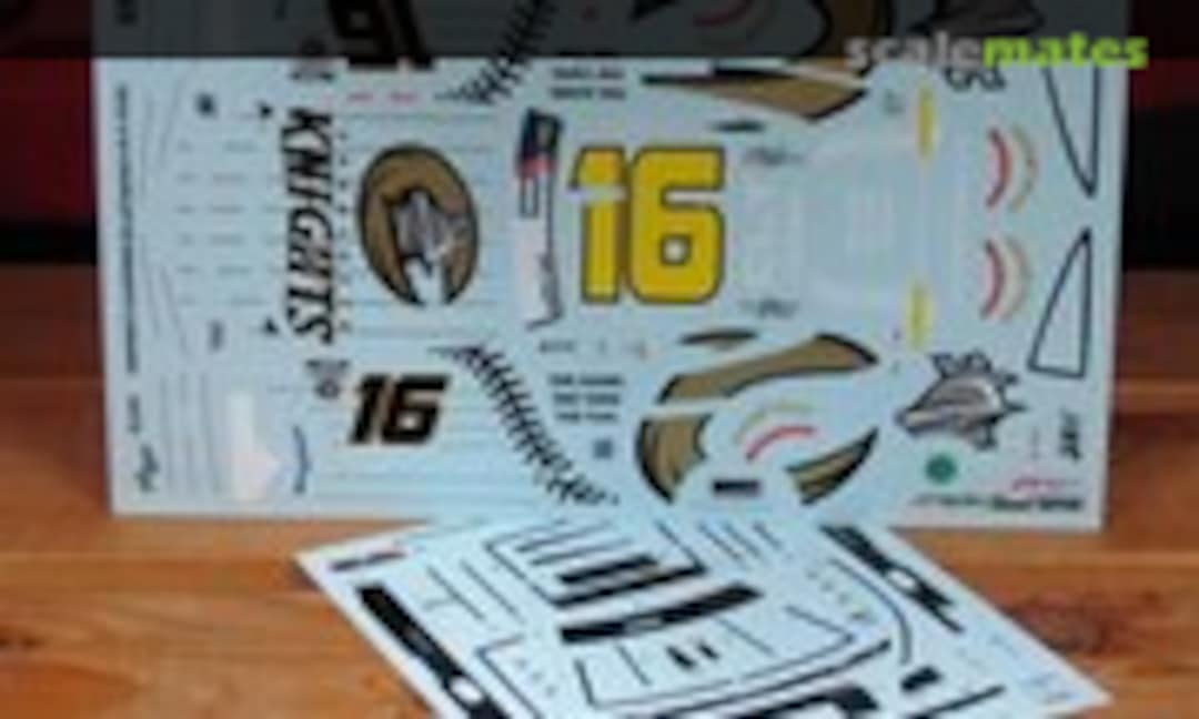 1:24 #16 Charlotte Knights Noah Gragson 2022 Camaro (Powerslide Decals 372)