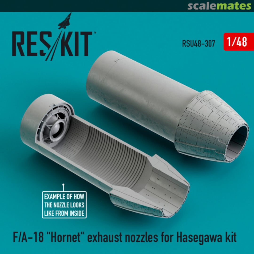 Boxart F/A-18 Hornet - Exhaust Nozzles RSU48-0307 ResKit