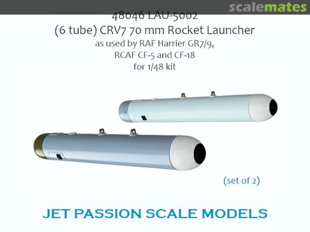 Boxart LAU-5002 (6-Rohr) CRV7 70 mm Raketenwerfer 48046 Jet Passion