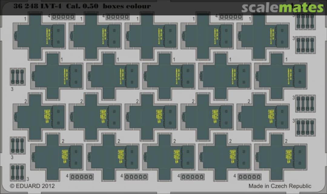 Boxart LVT-4 Cal .50 boxes 36248 Eduard