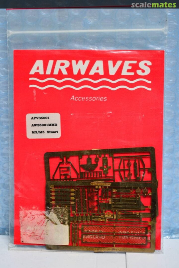 Boxart M3/M5 Stuart PE Upgrade Set AFV35001 Airwaves