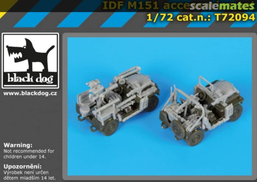 Boxart IDF M151 accessories set T72094 Black Dog