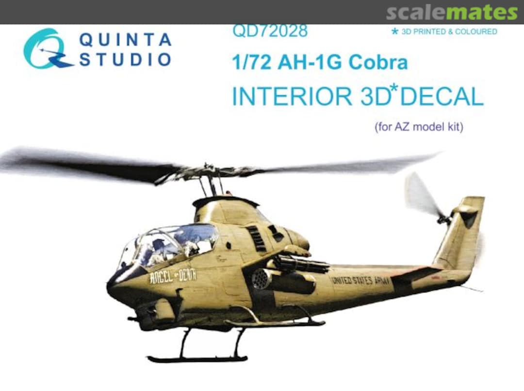 Boxart AH-1G Cobra QD72028 Quinta Studio