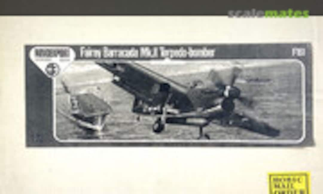 1:72 Fairey Barracuda Mk.II Torpedo-Bomber (Hobic Mail Order F161)