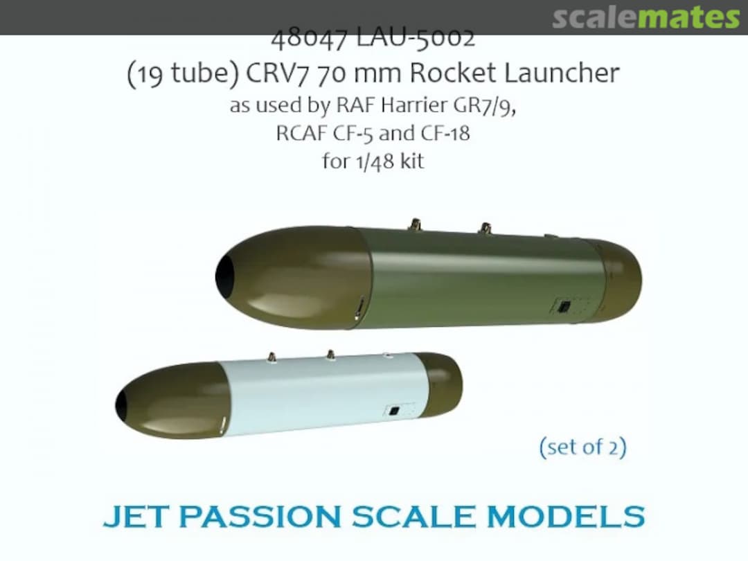 Boxart LAU-5003 (19-Rohr) CRV7 70 mm Raketenwerfer 48047 Jet Passion