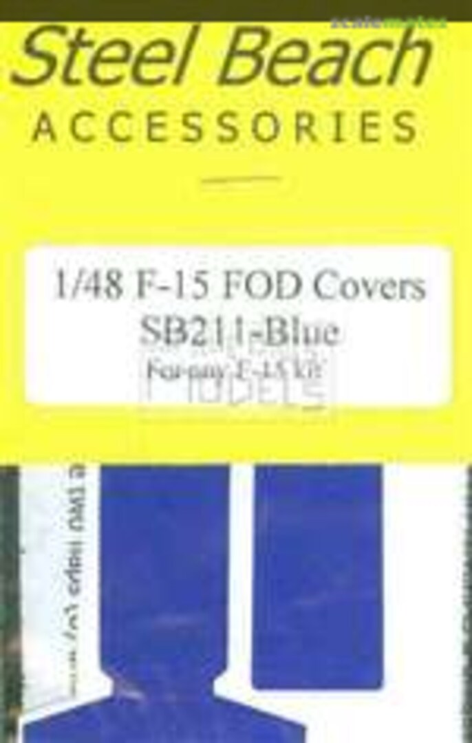 Boxart F-15 Eagle Blue FOD Covers 49011 Steel Beach