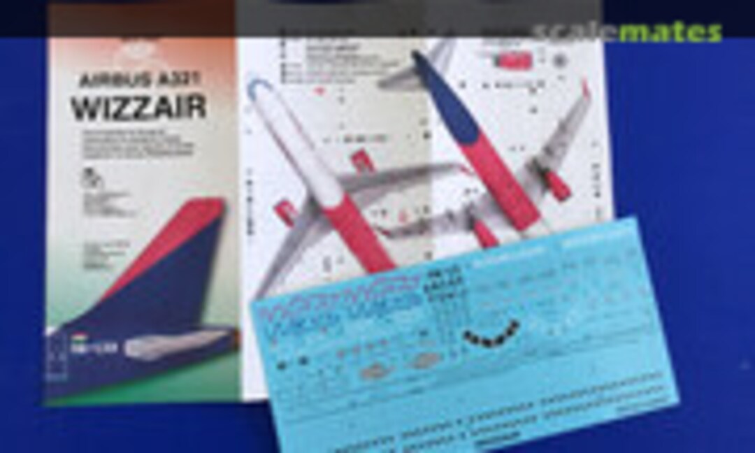 1:144 Airbus A321 WIZZAIR (BOA Decals 14497)