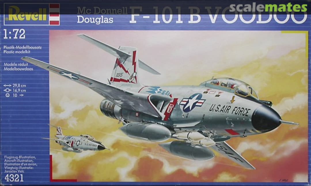 Boxart Mc Donnell Douglas F-101 B Voodoo 4321 Revell