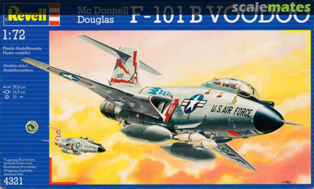 Boxart Mc Donnell Douglas F-101 B Voodoo 4321 Revell