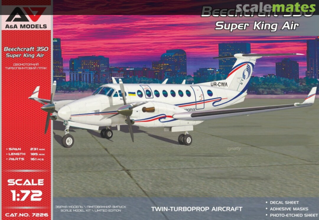 Boxart Beechcraft 350 King Air 7226 A&A Models