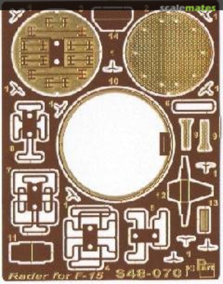 Boxart F-15 radar S48-070 Part