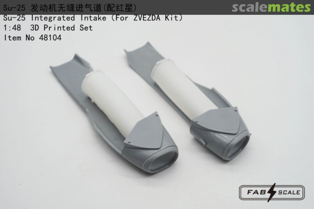 Boxart Su-25 Integrated Intake Fa48104 Fab Scale