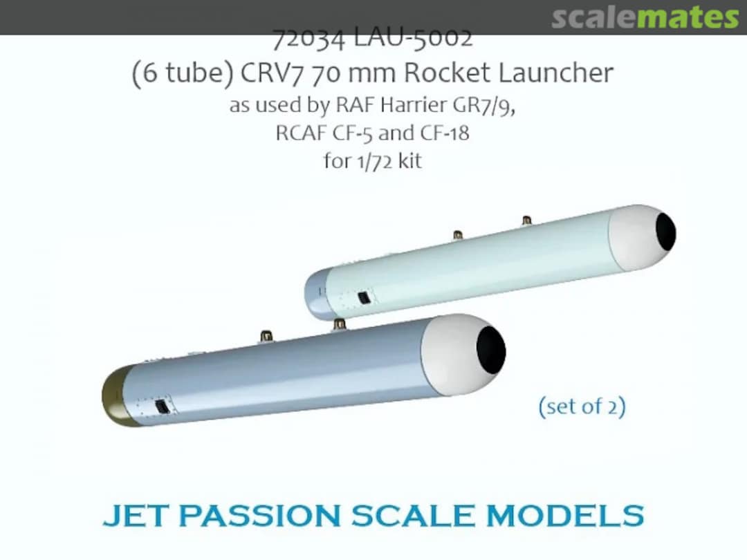 Boxart  LAU-5002 (6-Rohr) CRV7 70 mm Raketenwerfer 72034 Jet Passion