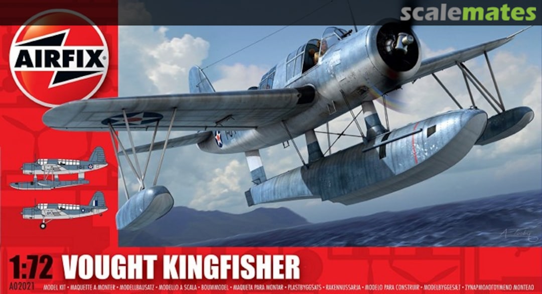 Boxart Vought Kingfisher A02021 Airfix