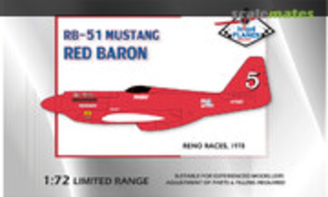 1:72 RB-51 Mustang &quot;Red Baron&quot; (High Planes Models R072001)