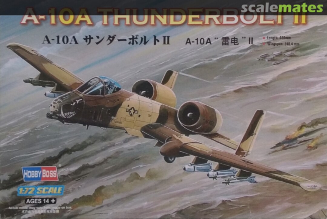 Boxart A-10A Thunderbolt II 80266 HobbyBoss