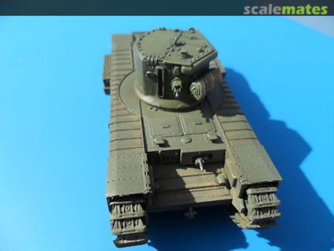 Boxart Churchill CDL turret conversion LWP024 Lonewulf Models