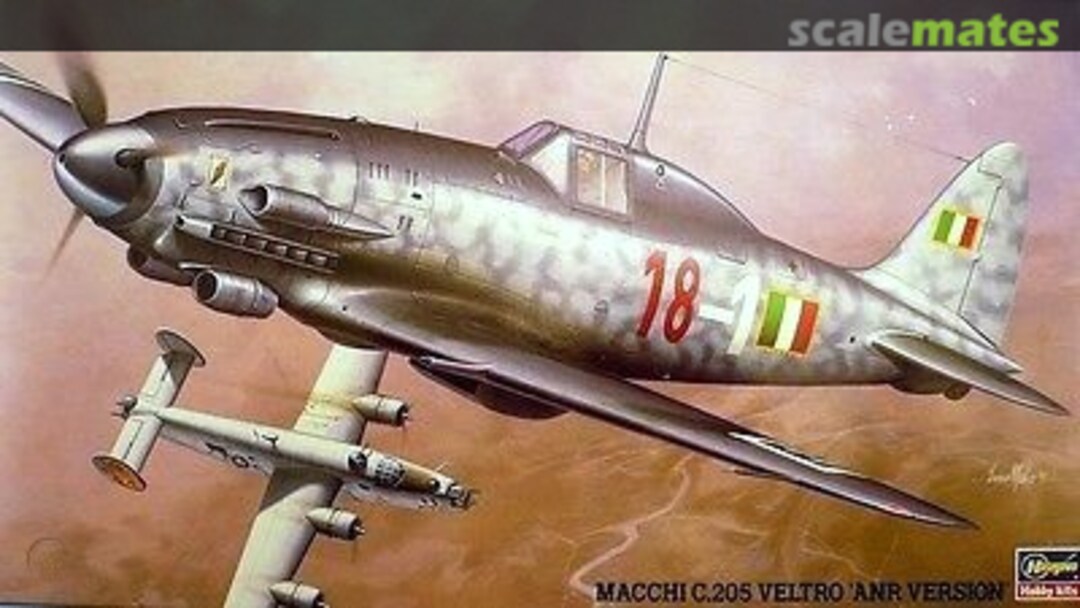 Boxart Macchi C.205 Veltro 'ANR Version' 09178 Hasegawa