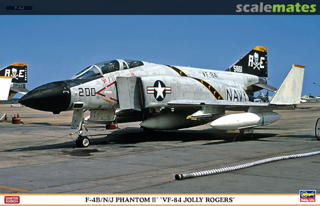 Boxart F-4B/N/J Phantom II `VF-84 Jolly Rogers´ 01966 Hasegawa