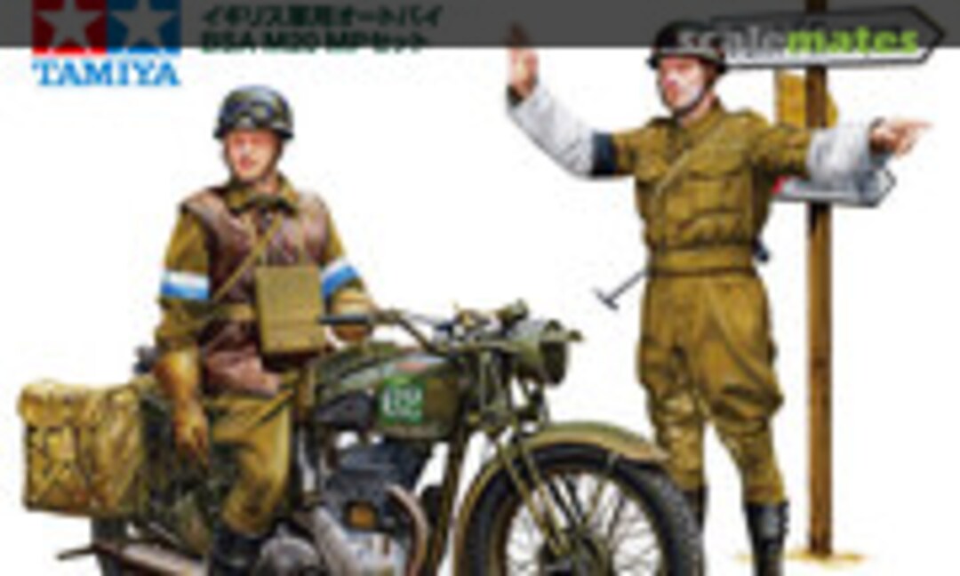 1:35 BSA M20 Motorcycle w/Military Police (Tamiya 35316)