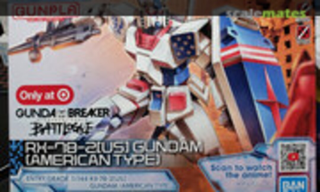 1:144 RX-78-2[US] Gundam (American Type) (Bandai Spirits 5062961)