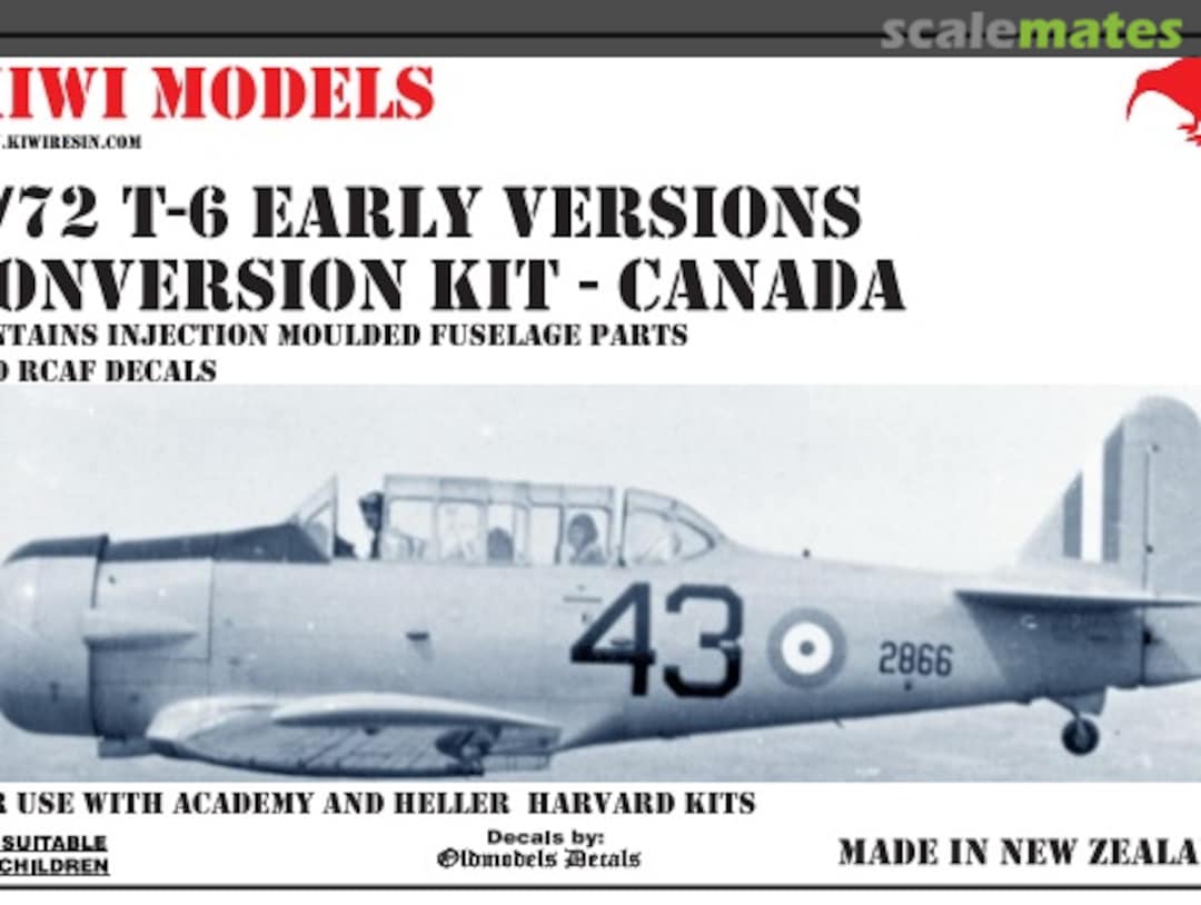 Boxart T-6 Early Versions  Kiwi Resin Models