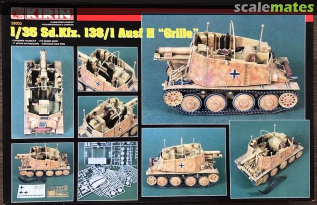 Boxart Sd.Kfz. 138/1 Ausf. H "Grille" 28003 KIRIN