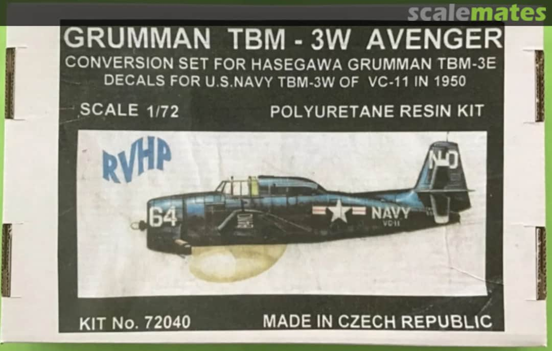 Boxart Grumman TBM-3W Avenger 72040 RVHP