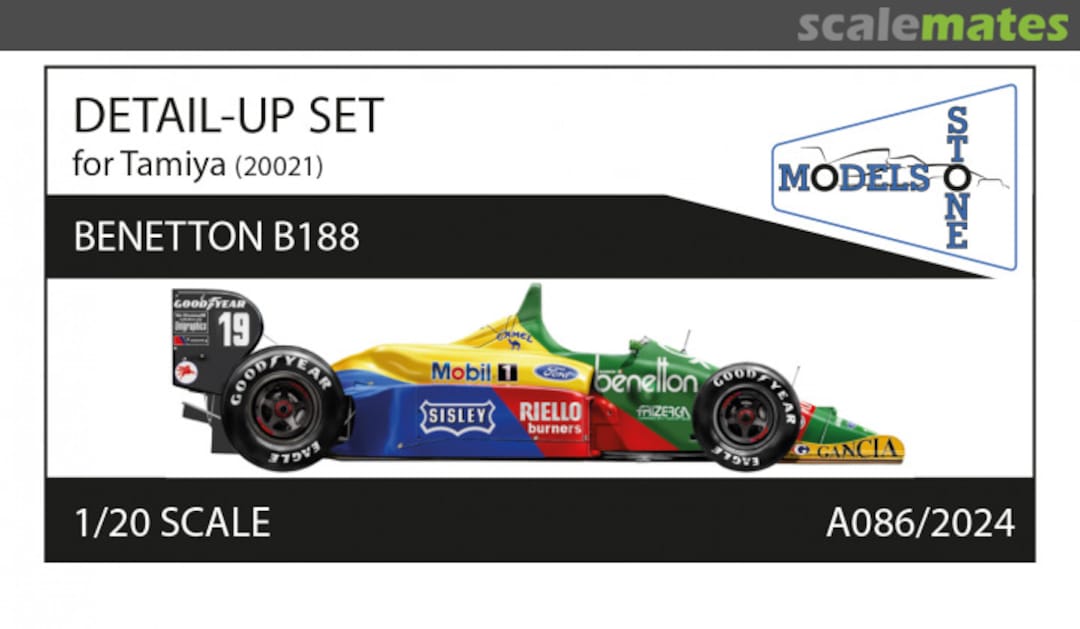 Boxart Benetton B188 - Detail-up Set A086/2024 Stone Models