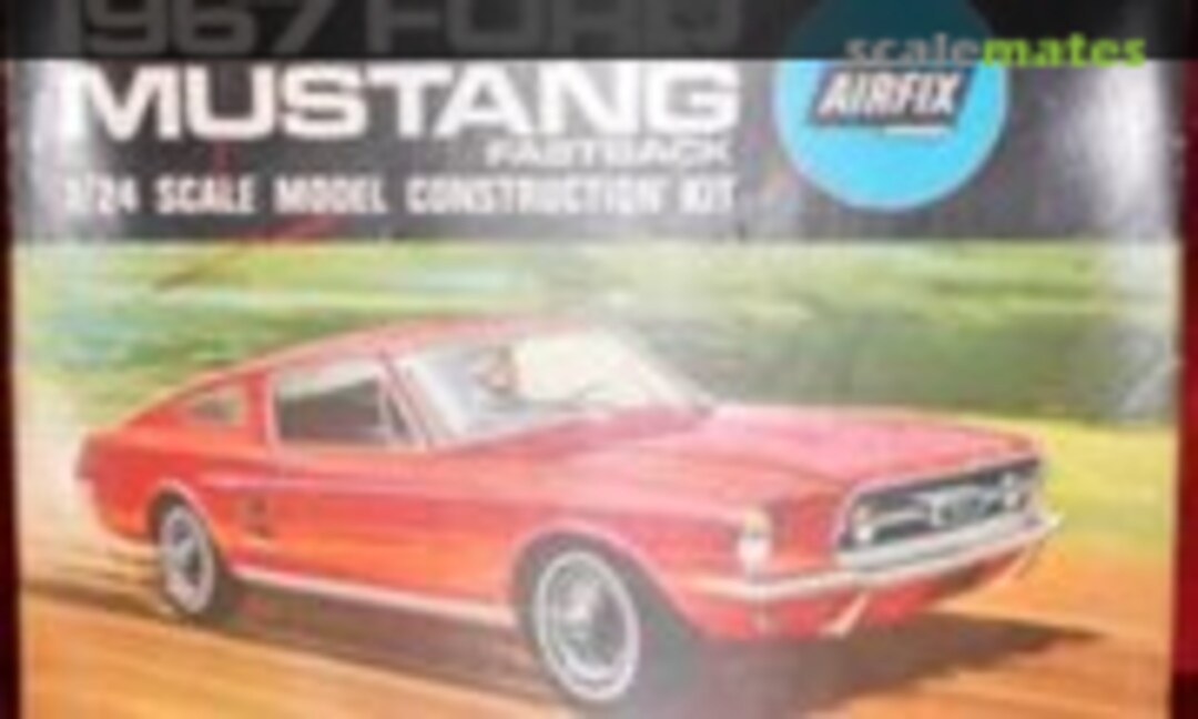 1:24 1967 Ford Mustang Fastback (Airfix 828)