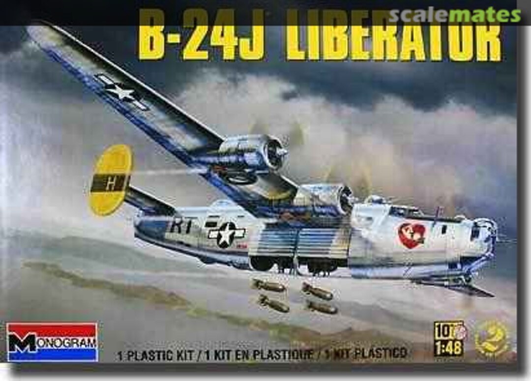 Boxart B-24J Liberator 85-5629 Monogram